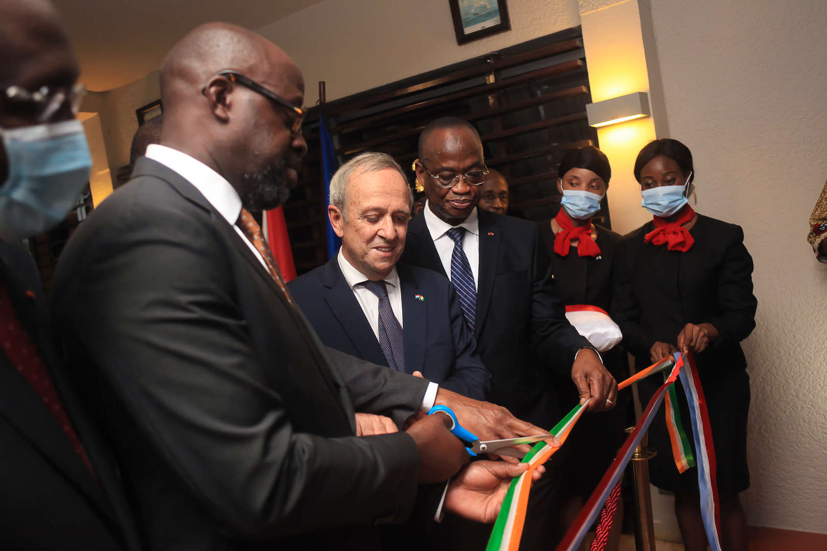 inauguration du consulat luxembourgeois en Côte d'ivoire